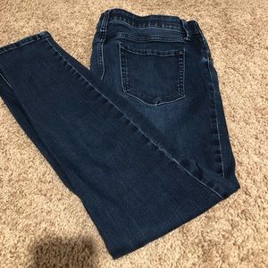 Stretch band maternity jeans